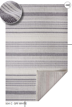 LOUİS LAVİNYA 504 C GRİ WHITE