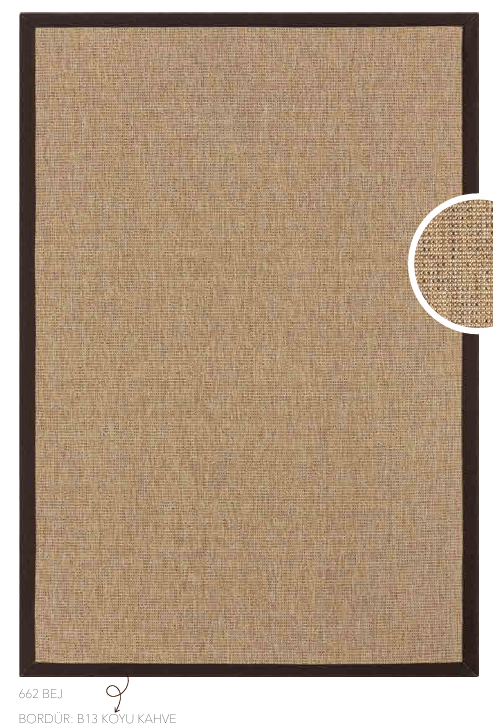 BOMBAY BORDÜR 662 BEJ