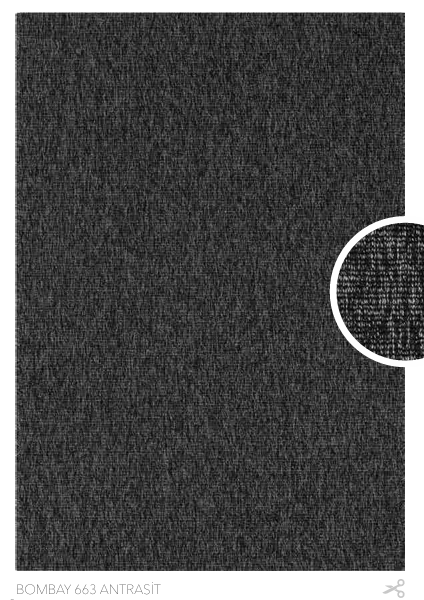 SEYRAN HALI BOMBAY 663 ANTRASİT