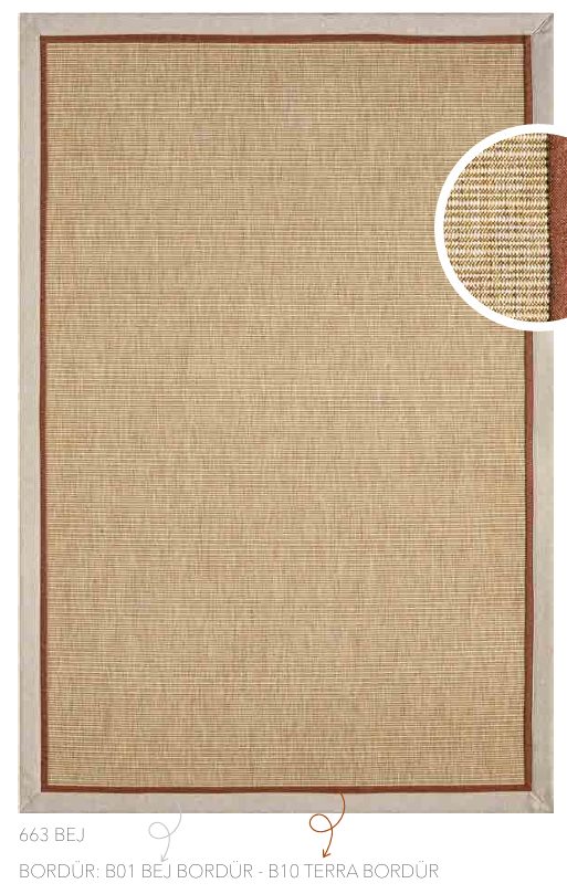 BOMBAY BORDÜR 663 BEJ