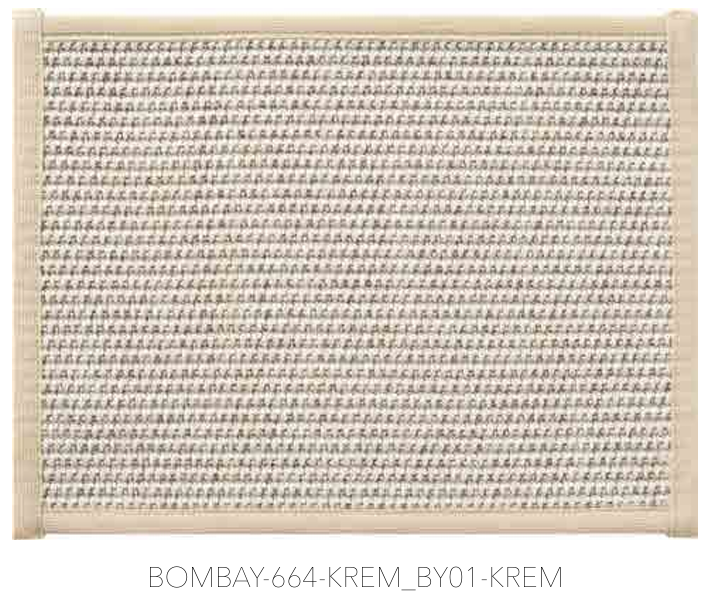 BOMBAY BİYE 664 KREM-KREM