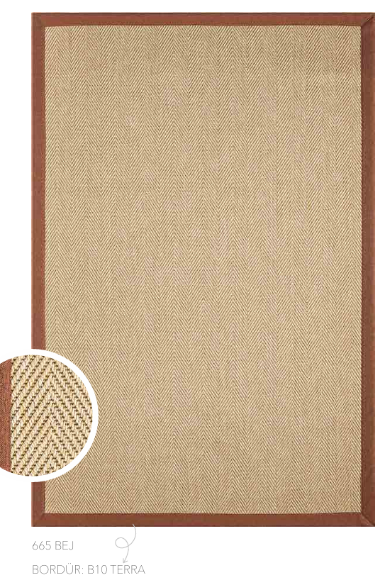 BOMBAY BORDÜR 665 BEJ