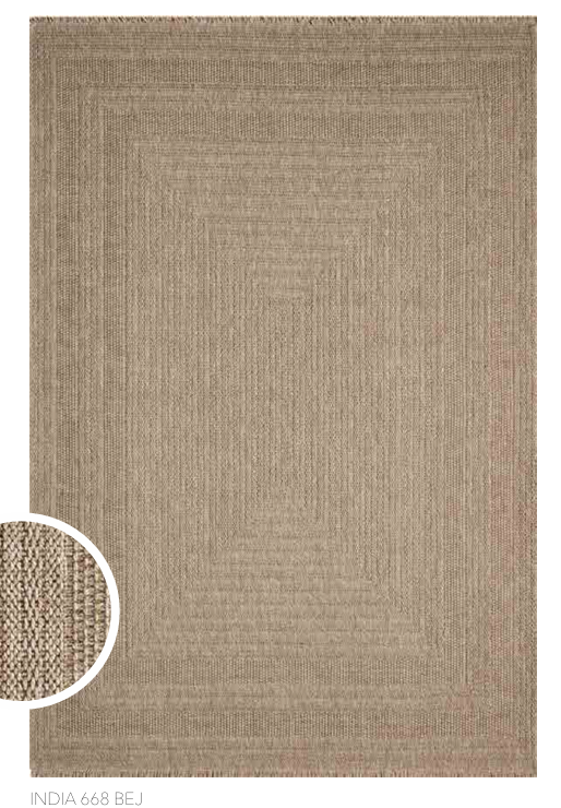 SEYRAN HALI INDIA 668 BEJ