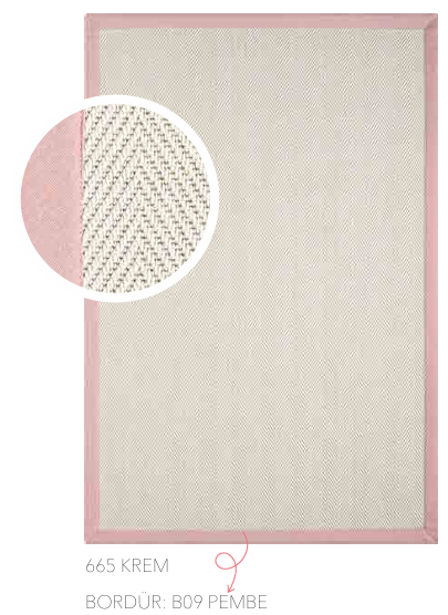 BOMBAY BORDÜR 665 KREM