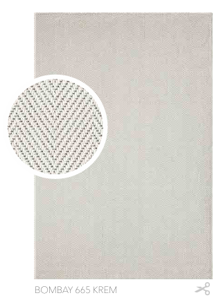 SEYRAN HALI BOMBAY 665 KREM