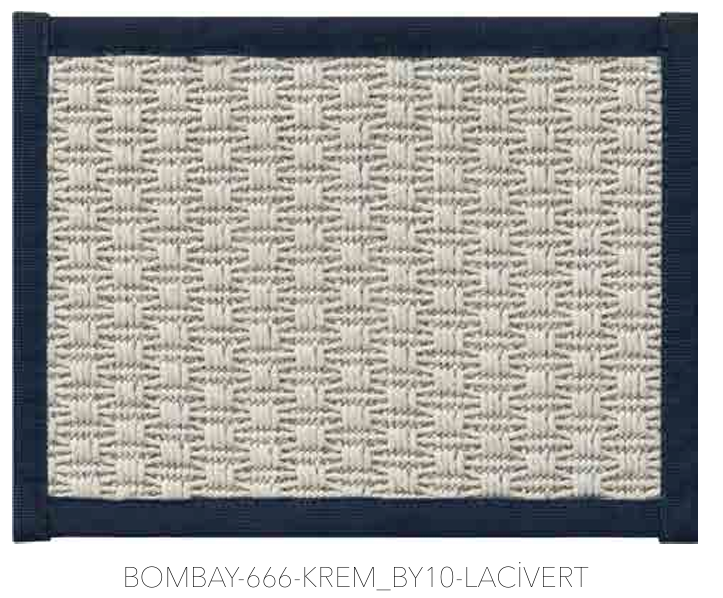 BOMBAY BİYE 666 KREM-LACİVERT