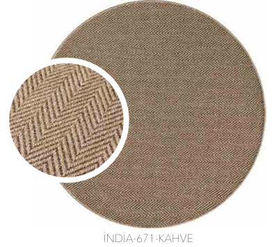 SEYRAN HALI INDIA DAİRE 671 KAHVE